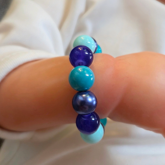 Armband mit Glasperlen