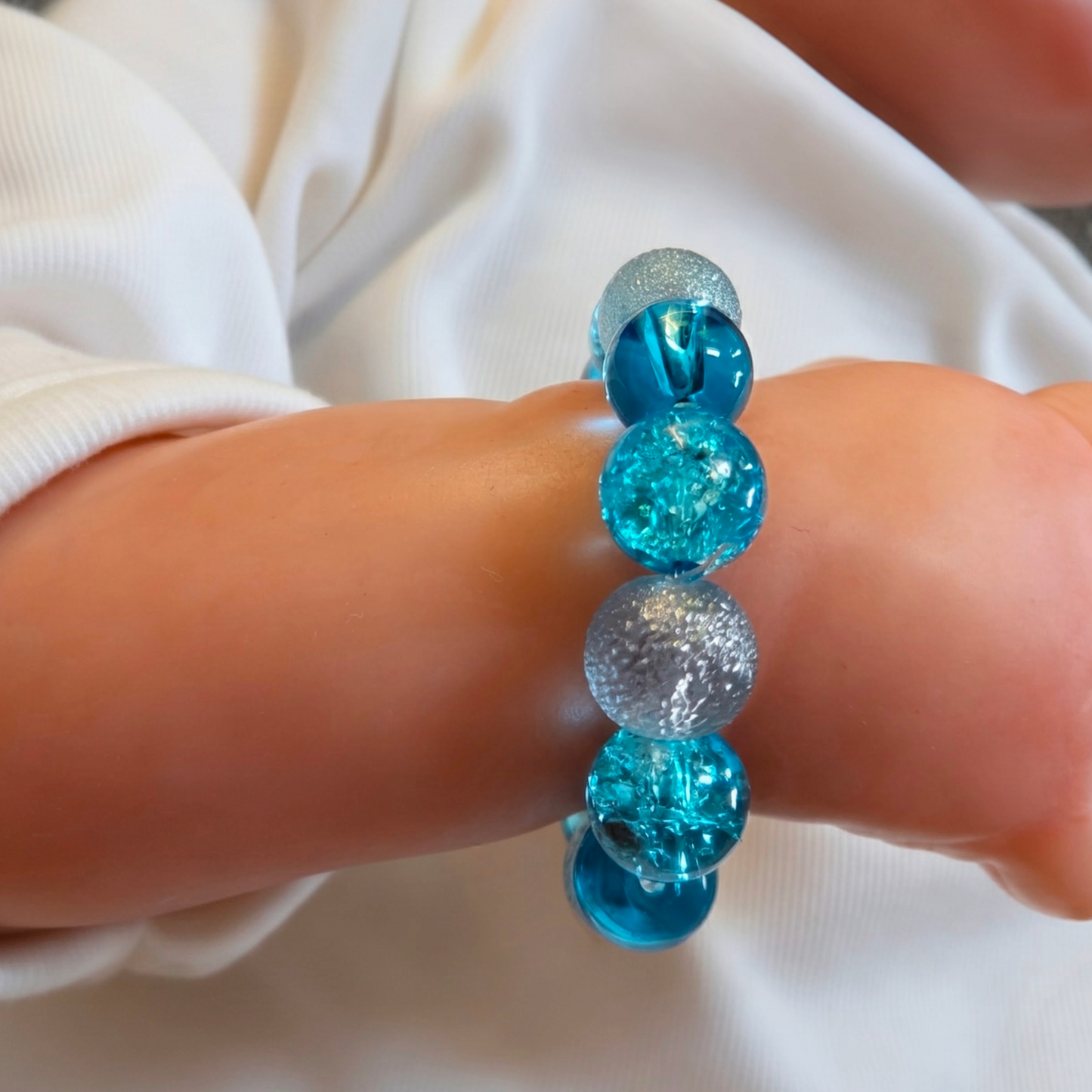Armband mit Glasperlen