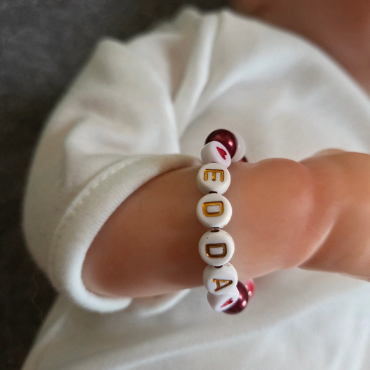 Armband mit Glasperlen