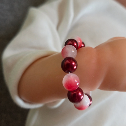 Armband mit Glasperlen