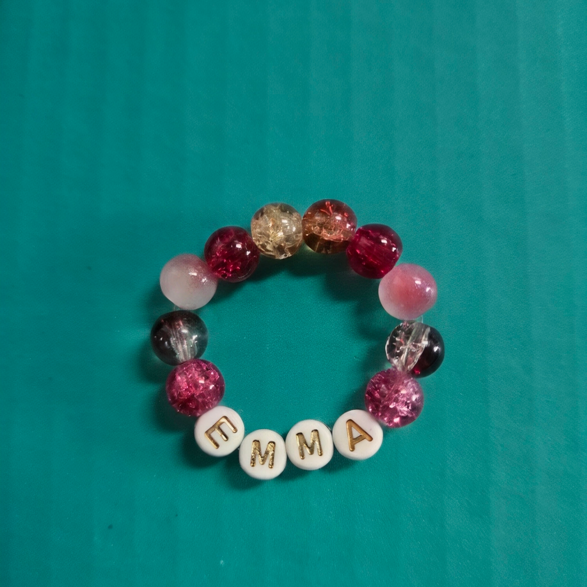 Armband mit Glasperlen