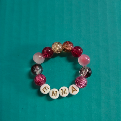 Armband mit Glasperlen