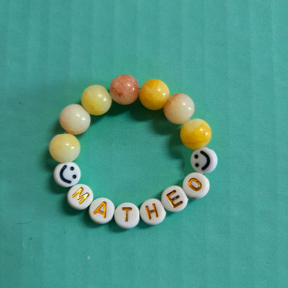 Armband mit Glasperlen