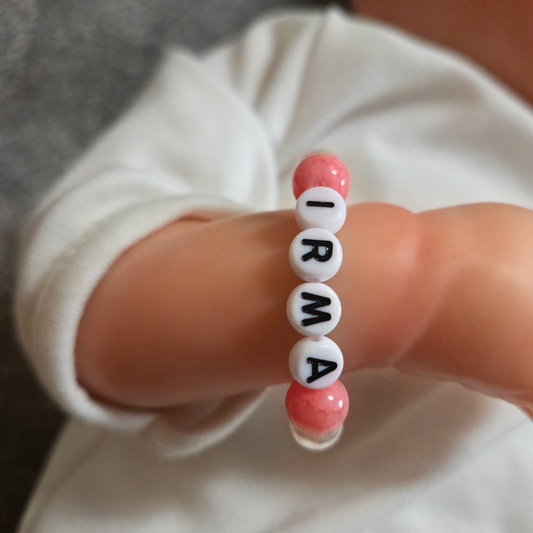 Armband mit Glas- und Kunstperlen gemischt