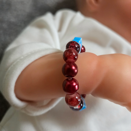 Armband mit Glasperlen