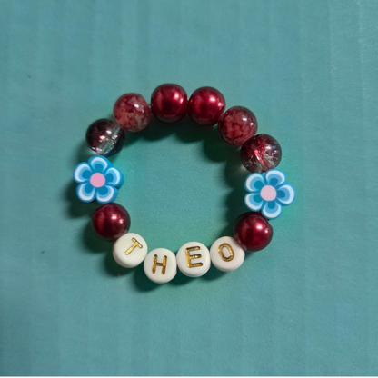 Armband mit Glasperlen
