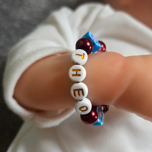 Armband mit Glasperlen