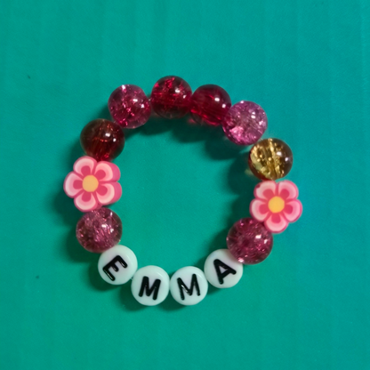 Armband mit Glasperlen