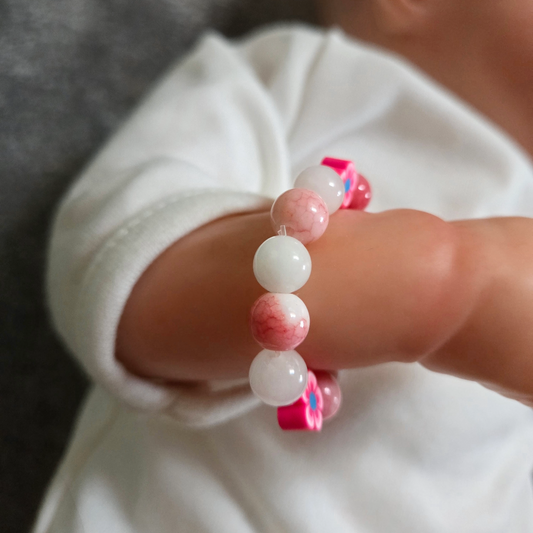 Armband mit Glasperlen
