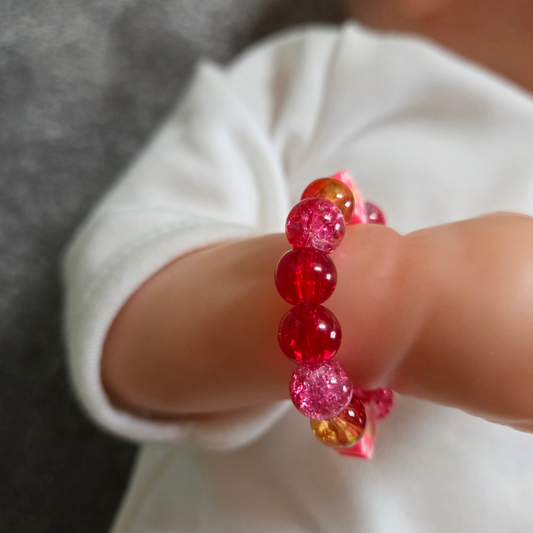 Armband mit Glasperlen